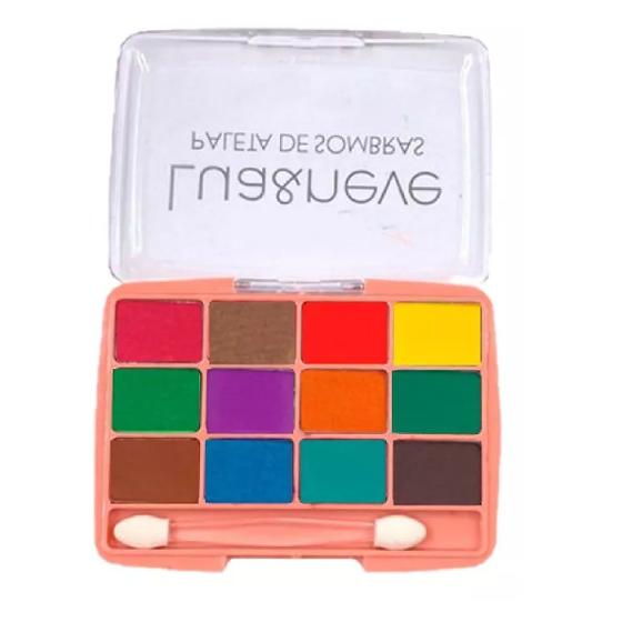 Imagem de Paleta de Sombras 12 Cores Matte Cintilante Lua&Neve