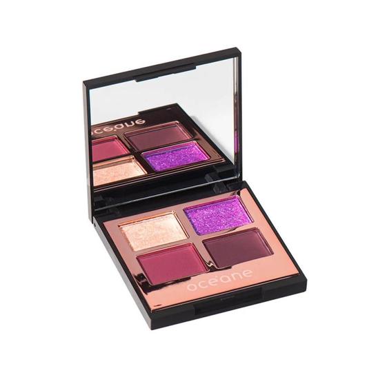 Imagem de Paleta de Sombras 4 Eyeshadow Palette Night Glam Océane 4,5G