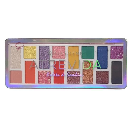 Paleta De Sombras Atrevida Jasmyne Cor A Js07016 - Paleta de Sombras ...