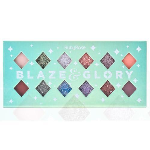 Imagem de Paleta De Sombras Blaze & Glory Ruby Rose Hb-1083