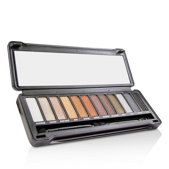 Imagem de Paleta de sombras BYS Metals com 12 sombras e 2 aplicadores