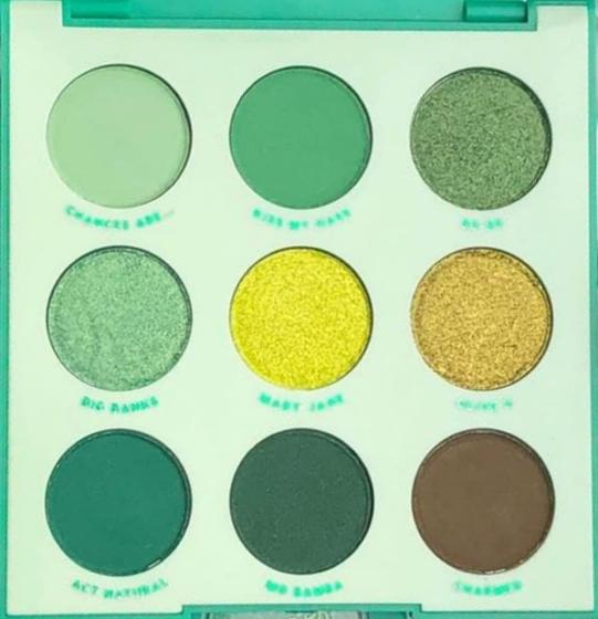 Imagem de Paleta de Sombras ColourPop Just My Luck - 9 Tons