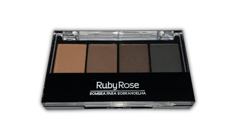 Imagem de Paleta de sombras com primer para sobrancelha - Ruby Rose