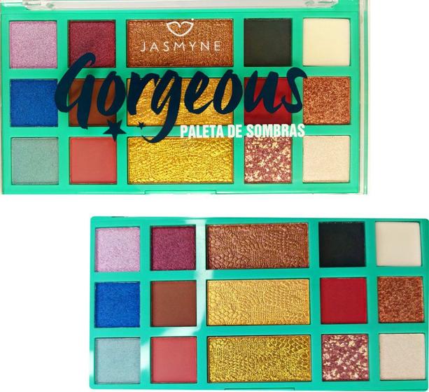 Imagem de Paleta de sombras gorgeous jasmyne