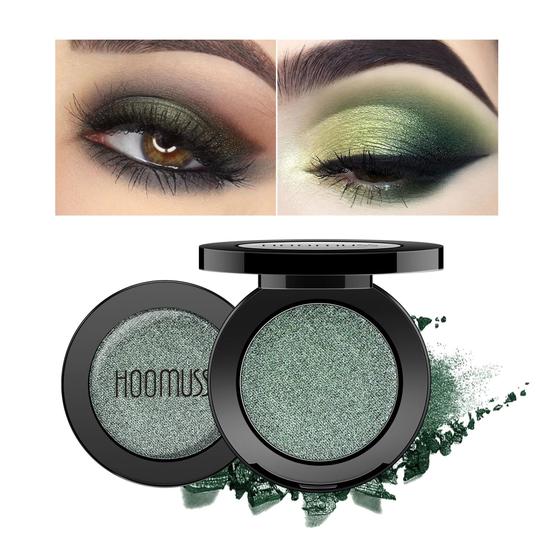 Imagem de Paleta de sombras HOOMUSS Emerald Green Shimmer feita à mão