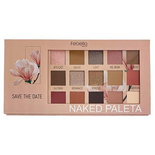 Imagem de Paleta De Sombras Naked 21 Febella Pso30314