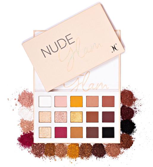 Imagem de Paleta de sombras nude glam nathalia capelo