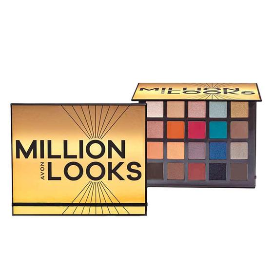 Imagem de Paleta de Sombras para Olhos Million Looks Avon - Edição Limitada