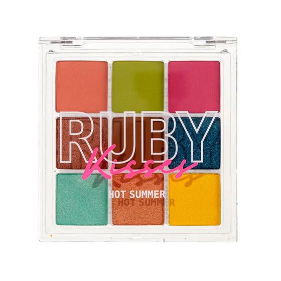 Curated visual reference: Gallery Detail: Paleta De Sombras Ruby Kisses Memories Collection Hot Summer Paleta