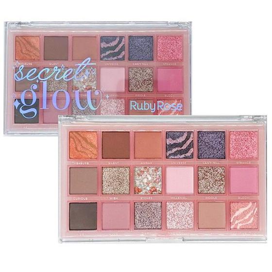 Imagem de Paleta de Sombras Secret Glow Ruby Rose