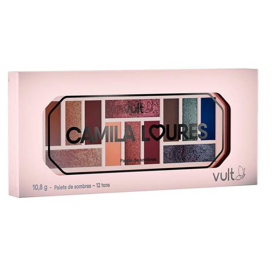 Imagem de Paleta De Sombras Vult Camila Loures 12 tons