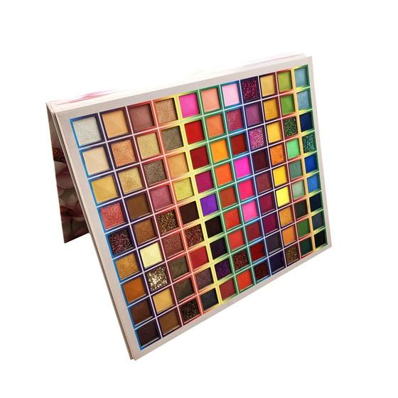 Imagem de Paleta de sombras Wokex 99 cores Glitter Shimmer Waterproof