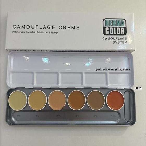 Imagem de Paleta Dermacolor 6 Cores BP4 - Kryolan Val 04/28
