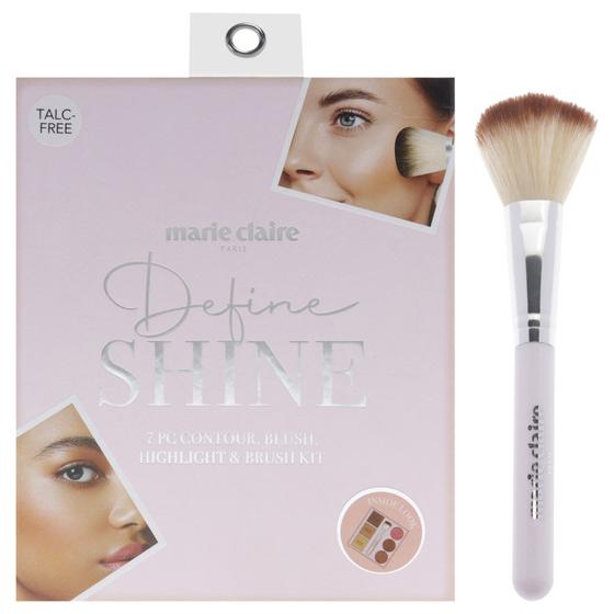 Imagem de Paleta facial Marie Claire Define Shine com 7 Blush 5,5 ml