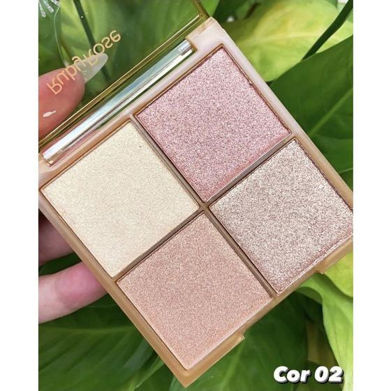 Imagem de Paleta Iluminadores Glow Ruby Rose HB 7523