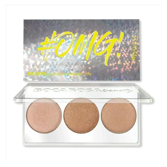 Imagem de Paleta iluminadores omg! boca rosa