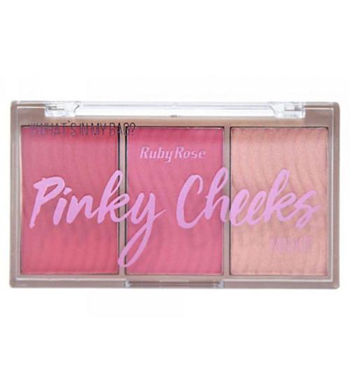 Imagem de Paleta Ruby Rose Pinky Cheeks HB61111