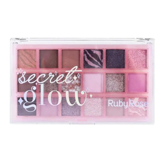 Imagem de Paleta Ruby Rose Secret Glow 19.95g