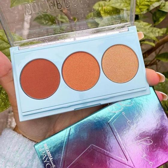 Paleta Trio Boca Rosa Beauty Menor preço em Paleta Trio Boca Rosa Beauty