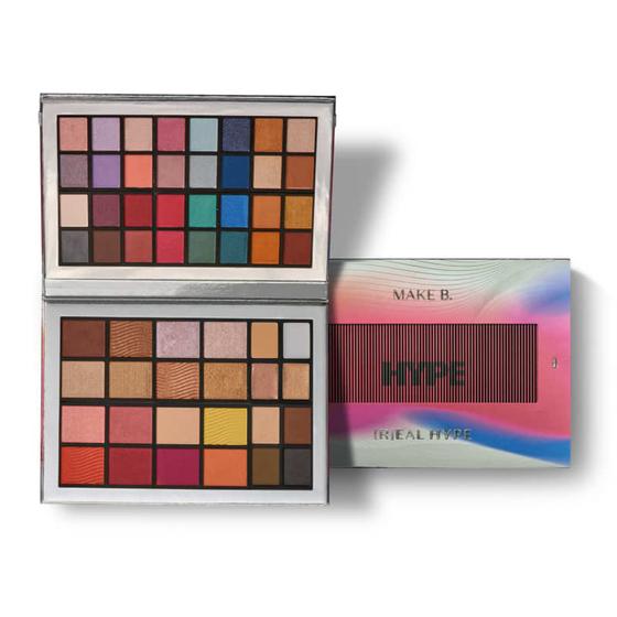 Imagem de Palette de Maquiagem Multifuncional Make B. Real Hype 38,4g