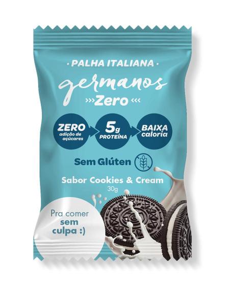 Imagem de Palha Italiana Cookies Cream Zero Açúcar 30g 5g Whey Protein