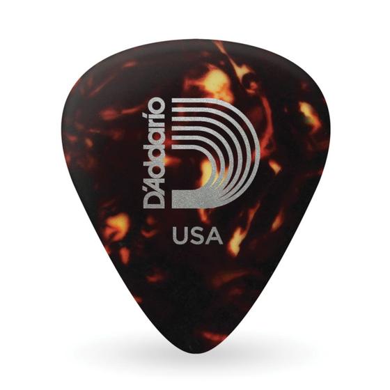 Imagem de Palheta Celulóide Shell 1.0mm Pesada D Addario 1CSH6-10