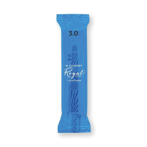 Imagem de Palheta Clarineta Bb 3 (Unidade) D'Addario Royal RCB0130-B25