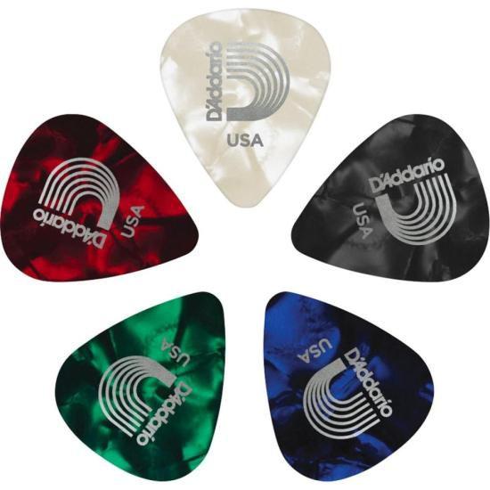 Imagem de Palheta D Addario Celuloide Extra Pesada Sortidas (c/10) - PCT / 10