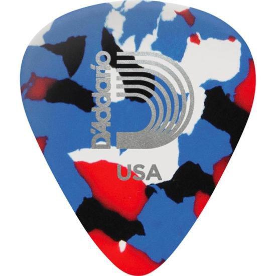 Imagem de Palheta D Addario Celuloide Média Multicolor (c/10) - PCT / 10