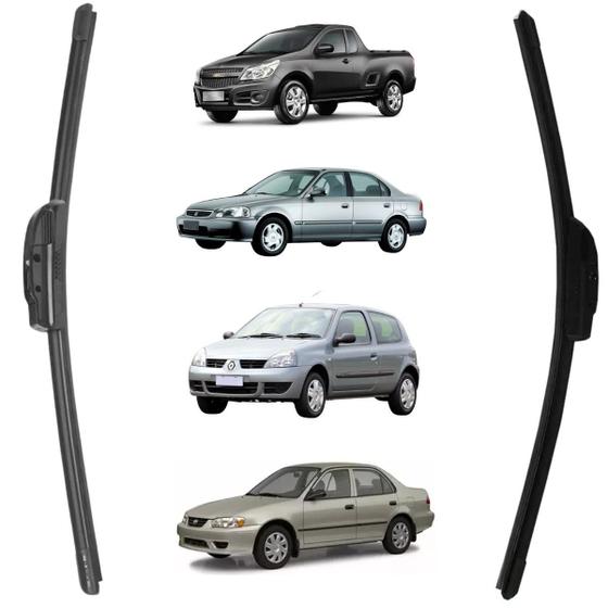 Imagem de Palheta Dianteira Aerofit Bosch Esquerda + Direita Chevrolet Astra Sedan 1998 A 2011