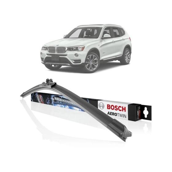 Palheta Dianteira Bosch Aerotwin Plus BMW X3 2011-2017 Menor preço em Palheta Dianteira Bosch Aerotwin Plus BMW X3 2011-2017