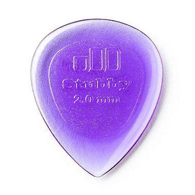 Imagem de Palheta Dunlop Stubby Jazz 2,00mm Roxo