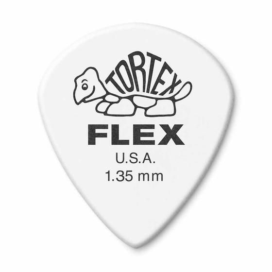 Imagem de Palheta Dunlop Tortex Flex Jazz III 1,35 mm Com 12 unidades