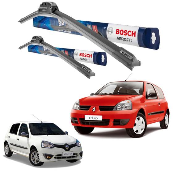 Imagem de Palheta Limpador Bosch Renault Clio 2004 2005 2006 2007 2008 2009 2010 2011 2012 2013 2014 2015 2016