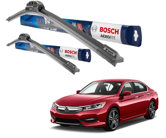 Imagem de Palheta Limpador de Parabrisa Original Bosch Honda Accord 2011 2012 2013 2014 2015 2016 2017 2018