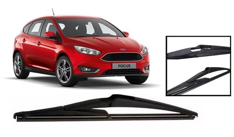 Imagem de Palheta Limpador de Parabrisa Traseiro Ford New Focus ano 2014 2015 2016 2017 2018 2019 2020