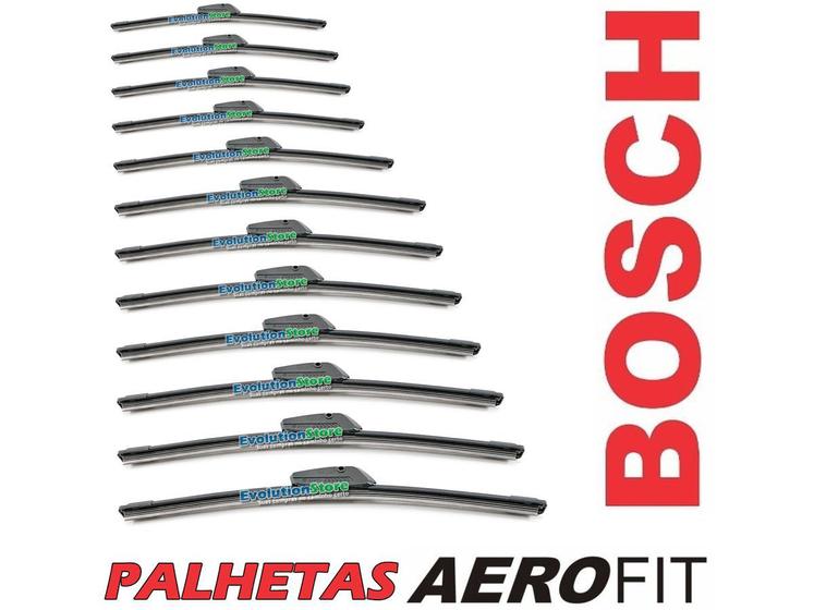 Imagem de Palheta Limpador Parabrisa Bosch Aerofit Unitária, Nos Tamanhos Do AF14 Ao AF26