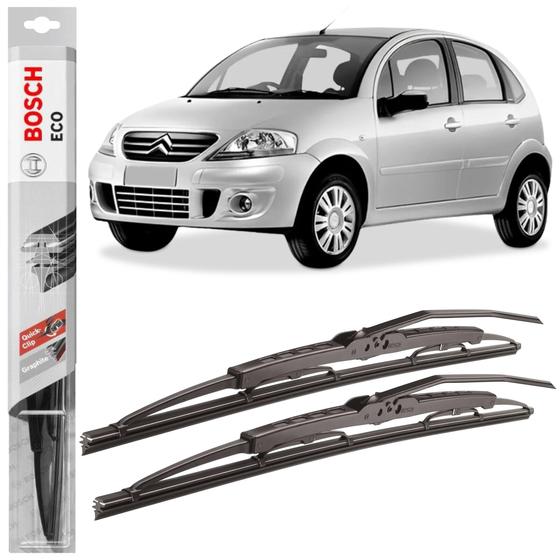 Imagem de Palheta Limpador Parabrisa Bosch ECO Citroen C3 2003 A 2012