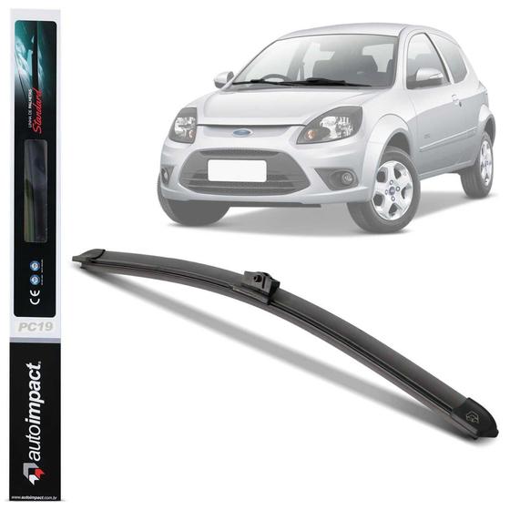 Imagem de Palheta Limpador Parabrisa Dianteiro Ford Ka 2010 2011 2012 2013 19 Polegadas PC19 - AutoImpact