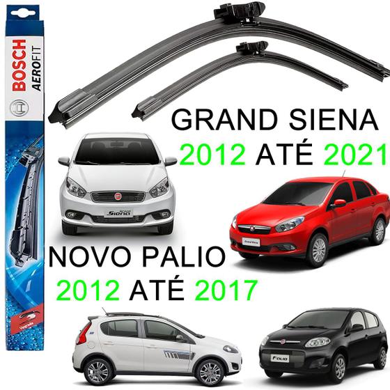 Imagem de Palheta Limpador Parabrisa Original Bosch Grand Siena E Novo Palio 2012 2013 2014 2015 2016 2017 2018 2019 2020 2021