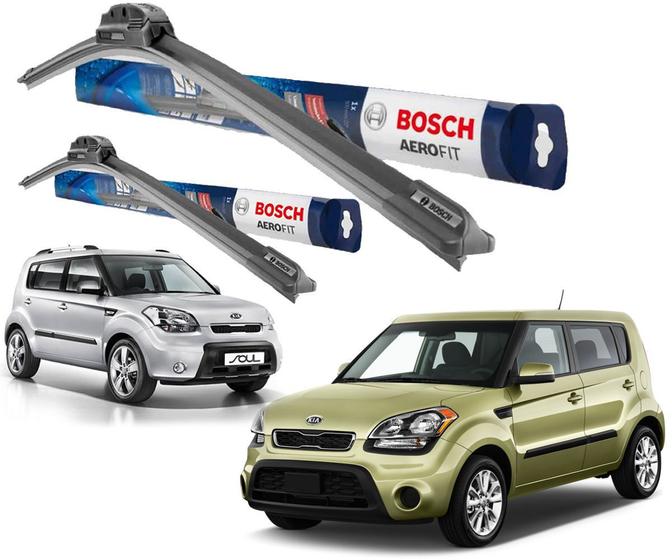 Imagem de Palheta Limpador Parabrisa Original Bosch Kia Soul 2009 2010 2011 2012 2013 2014 2015 2016 2017 2018