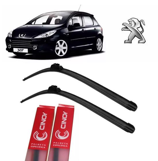 Palheta Limpador Parabrisa Silicone Peugeot 307 2006 À 2012 Menor preço em Palheta Limpador Parabrisa Silicone Peugeot 307 2006 À 2012