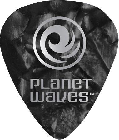 Imagem de Palheta para Guitarra de Celuloide 1CBKP2-10 - Preto Parola - Leve - (PCT com 10 Unidades)