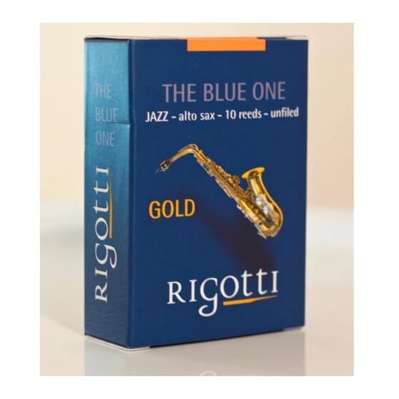 Imagem de Palheta Rigotti Jazz Sax Alto - 2,0 Light RGJSA 20 L