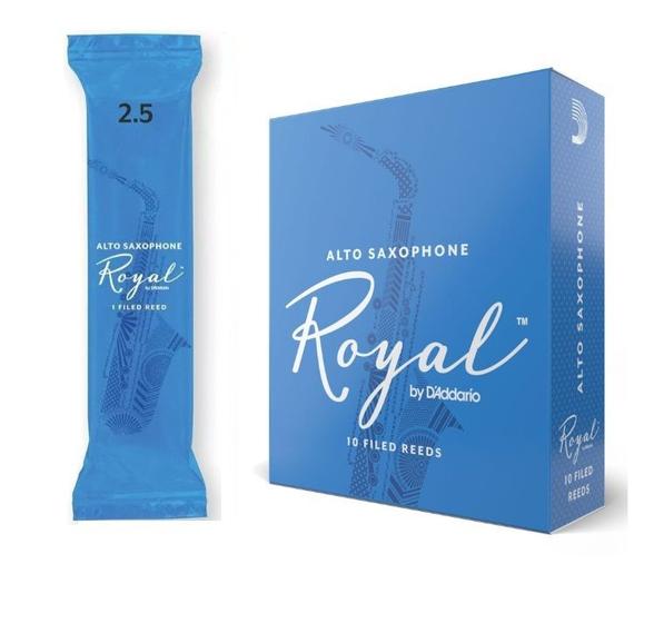 Imagem de Palheta Sax Alto 2.5 D'Addario Royal RJB0125 - (1 Unidade)