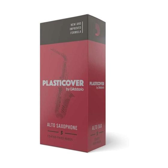 Imagem de Palheta Sax Alto Rico Plasticover Numero 1 Caixa Com 5