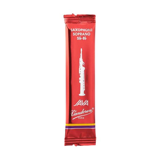 Imagem de Palheta Sax Soprano 2.0 Vandoren Java Red Cut SR302R