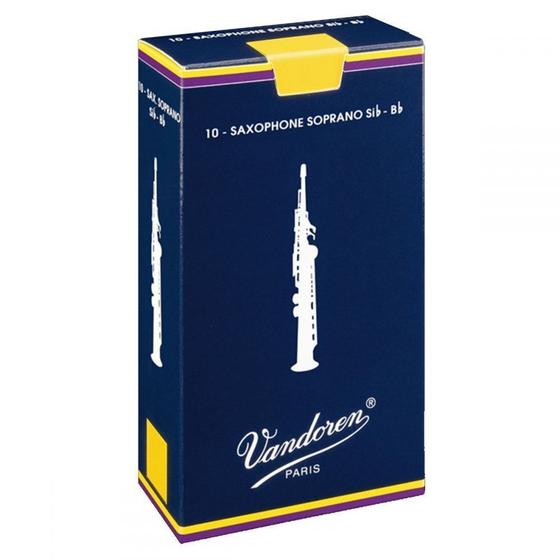 Imagem de Palheta Sax Soprano Vandoren 3/5 1409