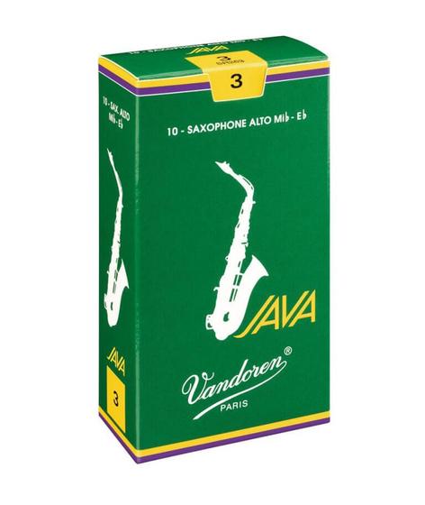 Imagem de Palheta Saxofone Alto Mib Vandoren Paris Java Número 2