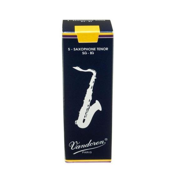 Palheta Tradicional Vandoren 2 para Sax Tenor Sib SR222 1 unidade